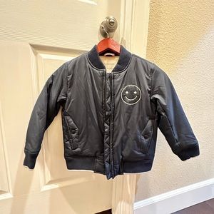Jcrew/Crewcuts - Girl Bomber jacket in dark blue - Size 6/7